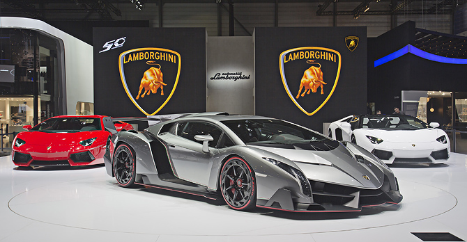 Lamborghini Veneno at Geneva Motor Show