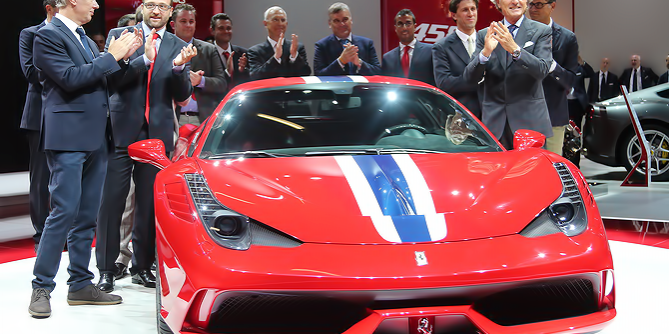 Frankfurt Auto Show – Ferrari 458